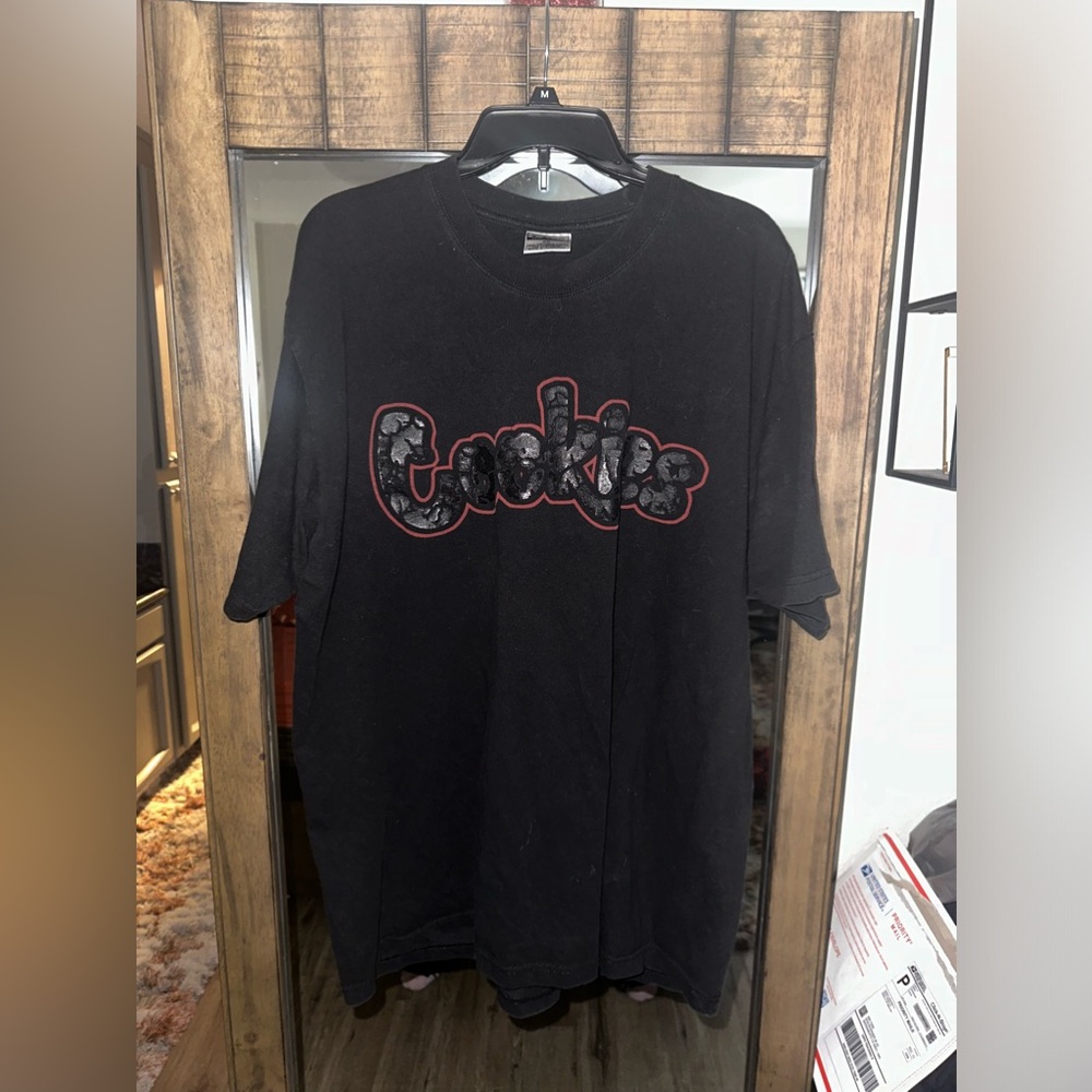 Cookies T-Shirt XXL Black and Red